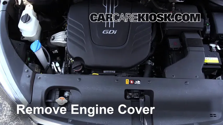 2016 Kia Sorento LX 3.3L V6 Battery Replace